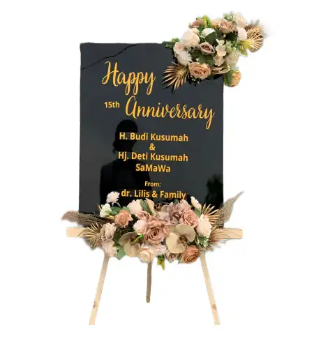 Papan Bunga Akrilik Keprabon