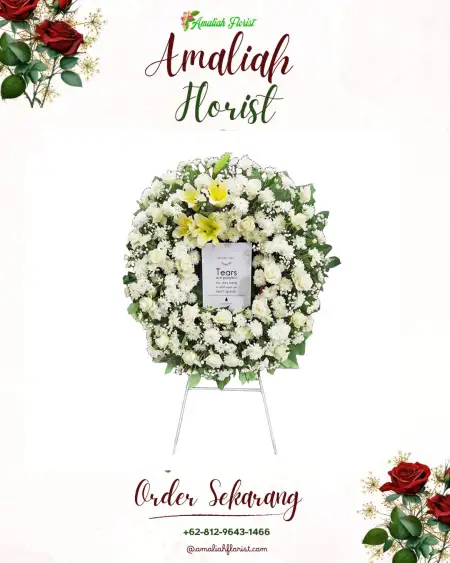 Krans Bunga Duka Keprabon